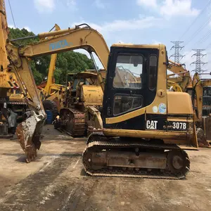 Excavadora usada Original de Japón Cat 307B/308, excavadora de oruga de segunda mano 307B de proveedor Chino Trust en oferta