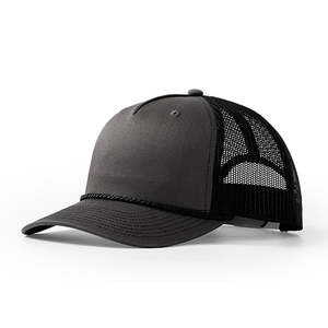 Casquette Trucker Réglable à 5 Panneaux <span class=keywords><strong>Richard</strong></span> 112 en Coton 100% avec Logo Personnalisé Imprimé, Style Corde, Idéale pour le Business, les Activités de Plein Air, le Cyclisme et les Tenues Décontractées - Product Image 2