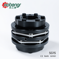 Acoplador de Expansión de Doble Diafragma de Alto Torque, Disco de Contracción de Acero SS304, Sin Holgura, Bidireccional, para Servo, Husillo de Bolas, CNC