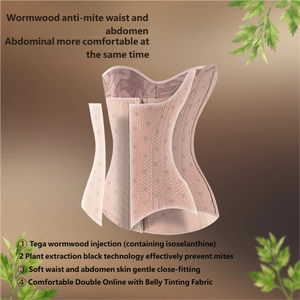 Nouvelle ceinture de maintien en maille pour le ventre, soutien post-partum, amincissante, sculptante, avec soutien des hanches et correcteur de posture pour femmes - Product Image 3