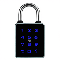 Cadenas intelligent en acier inoxydable 304 haute sécurité, application TTlock Cloud pour déverrouillage par carte/clé/mot de passe