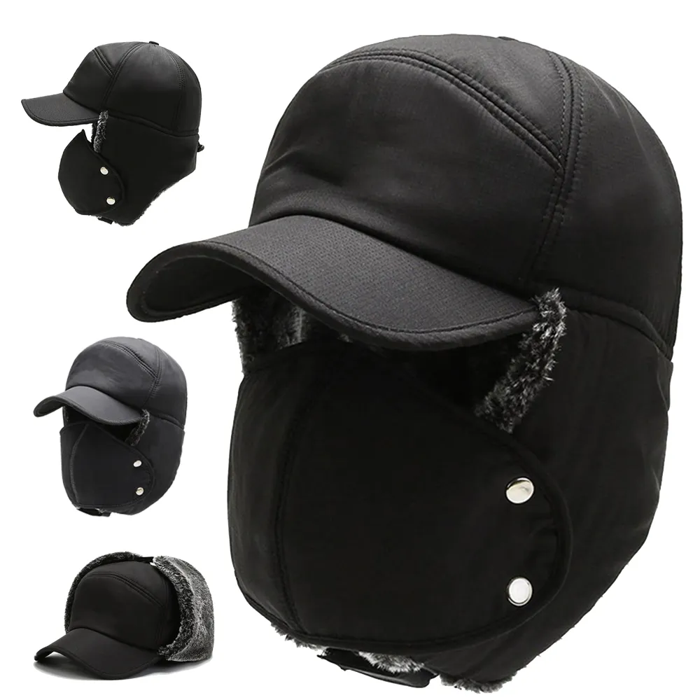Men's Winter Mask Warm, Hat Outdoor Biking Cold-proof Ear Cap Thicken Hats/