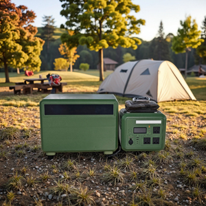 Hợp thời trang di chuyển 1200W/3000W MPPT điều khiển 2000W năng lượng mặt trời bảng điều khiển <span class=keywords><strong>LED</strong></span> chiếu sáng không thấm nước Lithium Ion nhảy khởi động tinh khiết Sine Wave cho EU - Product Image 6