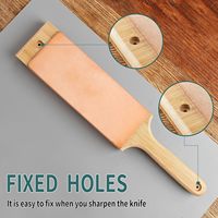 Kit de polissage double face bois-métal pour ciseaux et couteaux de sculpture sur bois, poignée ergonomique, logo personnalisé, écologique, 20 ans d'expérience