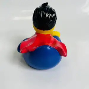 Customized Superhero Rubber Duck Toy