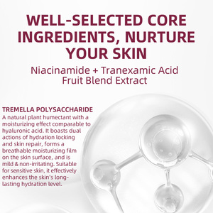 Crema Facial Iluminadora RSMHRQ con Niacinamida y Ácido Tranexámico, Antienvejecimiento, Revitalizante, 100g, Venta al Por Mayor, OEM - Product Image 2