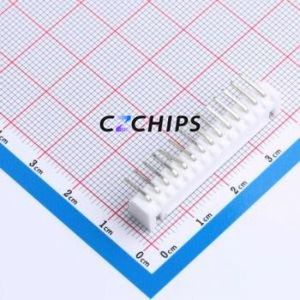 BX-HA2.54-14PWZ Wire-to-Board Pin Header Bent Lead Through Hole,P=2.5mm Connector 1x14P 2.5mm Right Angle Insert XHB - Product Image 2