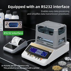Máquina Portátil para Prueba de Pureza de Oro, Probador de <span class=keywords><strong>Densidad</strong></span> de <span class=keywords><strong>Metales</strong></span> Preciosos con Interfaz de Impresión RS232 - Product Image 2