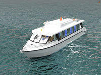 ALLSEALION Catamaran en aluminium de 12m, ferry-boat de 30 passagers aux Maldives