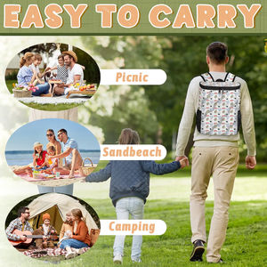 Mochila térmica con aislamiento con estampado de <span class=keywords><strong>sushi</strong></span> salmón personalizado resistente al agua de gran capacidad superventas - Product Image 5