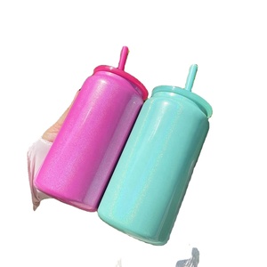 Recyclable Custom LogoBulk Keep Hot & Cold 16oz Stainless Steel Can Shimmer Tumbler - Product Image 4