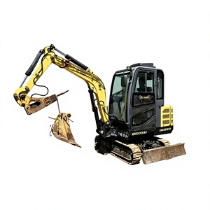 Envío Gratis Mini Excavadora de 2.5 Toneladas EPA Euro 5 con Motor Cummins, Excavadora de Orugas Usada en Granja, Máquina China con Motor, Caja de Cambios y Bomba de Engranajes - Product Image 1