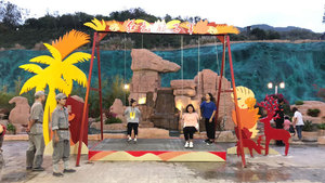 P021 Parque Infantil de Madera para Niños, Seguro y Duradero, Serie Espacial, Estructura de Juego para Parques de Diversiones y Escuelas - Product Image 6