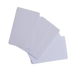 Yts Fabrieksprijs Groothandel Afdrukbare Pvc Gewone Gelamineerde Plastic Witte Kaart Pvc Blanco Kaart T5557 Chip