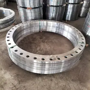 Customized DIN ANSI 150LB PN16 pipe stainless steel 304 316 316L forged plate carbon steel flange