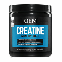Complément de créatine monohydrate pure pour soutenir la force musculaire et l'énergie cellulaire