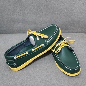 Mocassins plats à plateforme vert clair pour <span class=keywords><strong>homme</strong></span>, style Gommino, souples, légers, pour la conduite et la marche, décontractés ou habillés, confort pieds nus, type bateau - Product Image 6