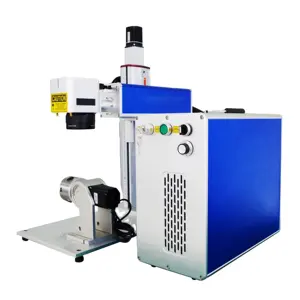 60W MOPA fiber laser marking machine for cooking utensils laser printing machine marking