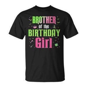 Camiseta a juego para fiesta familiar de brujas, hermano de la cumpleañera - Product Image 1