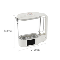 Bouteille d'eau hydrogénée personnalisée OEM 2000ppb 528Hz 639Hz 741Hz 852Hz 963Hz 174Hz 285Hz 396Hz 417Hz
