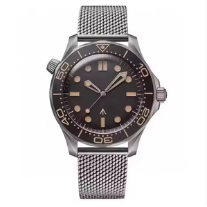 Montre à quartz de luxe en acier inoxydable doré DFS07, marque originale, étanche, double calendrier, personnalisable pour homme - Product Image 2