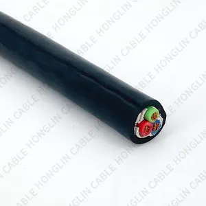 Fabricação de cabos de energia personalizados com isolamento de PVC para cabos elétricos de 2x2.5mm