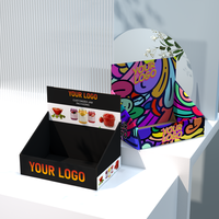 Cajas de Exhibición de Cartón Personalizadas para Bebidas Energéticas, Exhibidores de Cartón para Mostrador de Productos, Cajas de Exhibición de Papel para Tiendas Minoristas
