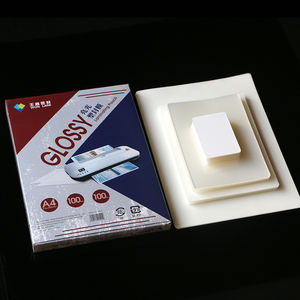 Fabrication d'usine en plastique blanc mat brillant adhésif Photo stratification <span class=keywords><strong>Film</strong></span> PET A4 216*303 175mic public ciblé <span class=keywords><strong>inconnu</strong></span> - Product Image 5