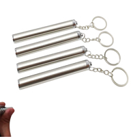 Wholesale Pocket Flashlight Keyring Camping Torch Led Metal Keychain LED Laser KeyChain