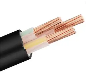 0.6/1Kv Pvc Oxygen Free Copper Xlpe Yjv22 5 Core Power Cable With Armored Insulation Pure Copper Cable