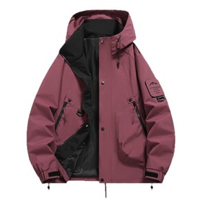 Veste décontractée pour adolescents, coupe ample à capuche, style couple, coupe-vent, haut, tenue <span class=keywords><strong>de</strong></span> montagne en plein air, coupe-vent - Product Image 5