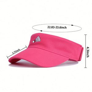 Gorra de Golf y Tenis con Visera, Personalizada con Logotipo, Deportiva, 100% Poliéster, Transpirable, Bordada, Protección Solar - Product Image 3