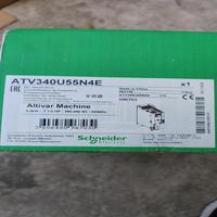 Variador de Frecuencia ATV340U55N4E VFD para Automatización de Máquinas, Ethernet, 5.5kW, 14A, Trifásico, para Máquinas Herramienta, Transportadores, Embalaje, OEM, Automotriz