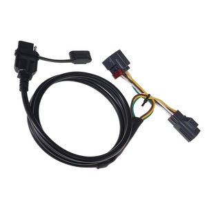 4 Pin Trailer Wiring <b>Harness</b> Us Version Jeep Wrangler Jk 07 17 Pvc Insulated 12v Ip65 - Product Image 2