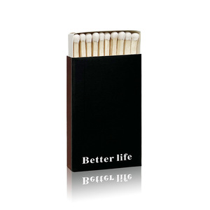 Good Quality Match Box Custom Logo Art Paper Matchbox With Wooden Safety Matches Box in Bulk