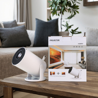 Vidéoprojecteur Portable HY300 Pro+ 2025 Android 11, 170 Ansi Lumens, 720p, Wi-Fi, Fonction Miroir d'Écran