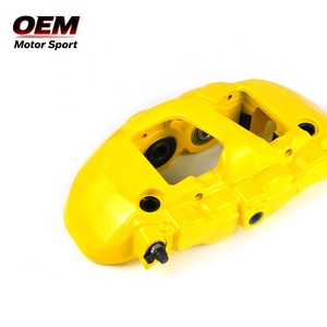 Para Nueva Pinza de Freno Amarilla de 4 Pistones, Unidad Individual, Reemplazo Directo, 1 Año de Garantía para 911 Cayenne Panamera Macan - Product Image 2