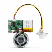 Módulo de Sonido Programable y Descargable con Sensor de Movimiento, 16 Minutos de Sonido Sublimplicable