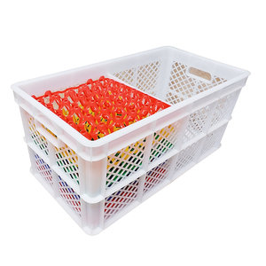 Nhà Máy Giá Stackable nhựa gà trứng Giao thông vận tải thùng cho gà chăn nuôi gia cầm đóng gói và giao thông vận tải - Product Image 6