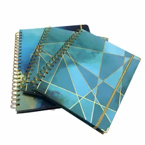 PU Kulit Percetakan Kustom A5 Catatan Buku Hardcover Dot Grid B5 A6 Notebook Kerajinan Diary Catatan Buku Catatan Jurnal Planner