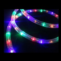 Oferta Especial Manguera de Luz LED Flexible Redonda 360 Grados Impermeable IP65 para Decoración Navideña Exterior