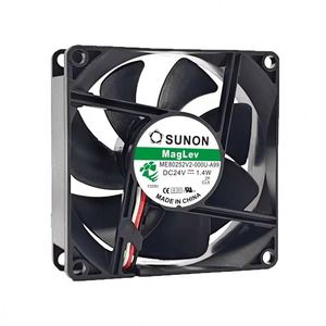 SUNON Establece el Ventilador de Refrigeración para Inversor Me80252v2-000u-a99 de 24 V, 1.4 W, 8 cm, 8025. SUNON Establece Me80252v2-000u-a99 24v 1.4w8cm8025 - Product Image 1