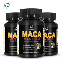 Capsules de racine de Maca en marque privée Chinaherbs, vente en gros, Ashwagandha, Shilajit, sans œstrogène, sans paraben, pour la santé de la prostate masculine