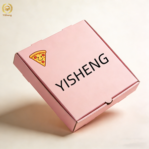 Boîte de <span class=keywords><strong>livraison</strong></span> de <span class=keywords><strong>pizza</strong></span> de qualité restaurant, empilable, non <span class=keywords><strong>grasse</strong></span>, impression personnalisée disponible - Product Image 1