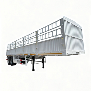 Haute paroi latérale 50 tonnes <span class=keywords><strong>de</strong></span> stockage <span class=keywords><strong>de</strong></span> nourriture plaque <span class=keywords><strong>de</strong></span> <span class=keywords><strong>camion</strong></span> à <span class=keywords><strong>benne</strong></span> basculante Tri-essieu goutte côté rideau Van essieux clôture <span class=keywords><strong>camion</strong></span> remorque - Product Image 4