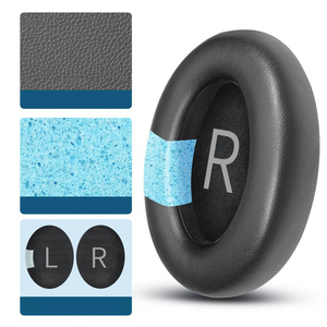 Coussinets de Remplacement pour Casque à Réduction de Bruit <span class=keywords><strong>Bose</strong></span> <span class=keywords><strong>700</strong></span> (NC700) en Cuir Protéiné Doux, Mousse à Mémoire de Forme et Épaisseur Accrue - Product Image 5