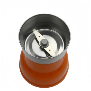 Molinillo <span class=keywords><strong>de</strong></span> café <span class=keywords><strong>y</strong></span> <span class=keywords><strong>grano</strong></span> eléctrico <span class=keywords><strong>y</strong></span> manual portátil <span class=keywords><strong>de</strong></span> acero inoxidable con base <span class=keywords><strong>de</strong></span> plástico, cuchillas <span class=keywords><strong>de</strong></span> acero inoxidable <span class=keywords><strong>y</strong></span> cuerpo <span class=keywords><strong>de</strong></span> taza - Product Image 4