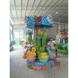 Manège miniature de haute qualité, modèle Octopus Prince, en acier et fibre de verre, pour intérieur et extérieur, centre commercial, parc d'attractions, prix d'usine - Product Image 2