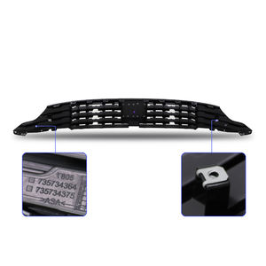 Griglie Paraurti Anteriore Auto Griglie Nere Cromate Griglie Anteriori per <span class=keywords><strong>Fiat</strong></span> Tipo <span class=keywords><strong>Egea</strong></span> 2022 - Product Image 3