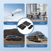 Repose-pieds de voyage Portable pour les vols en avion facile à transporter fronde de pied pour avion sous le bureau pied Fammock pour le bureau